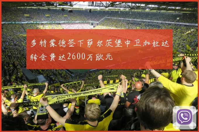 多特蒙德签下萨尔茨堡中卫加杜达转会费达2600万欧元